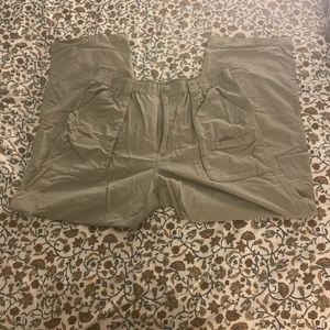 Zip off cargo pants